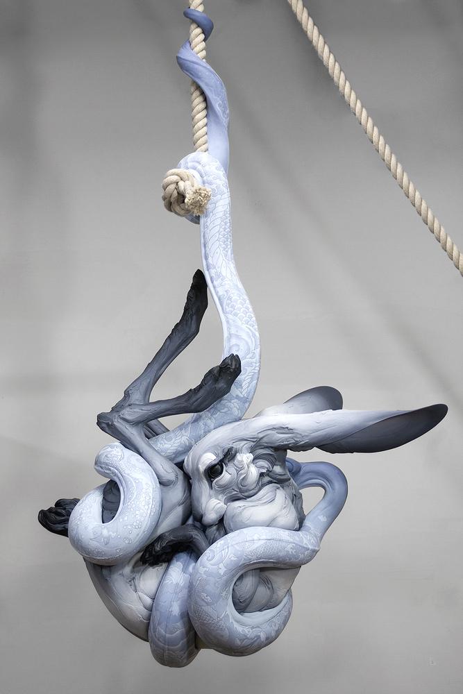 UncannyArts's tweet photo. "Tangled Up In You"

Sculpture by Beth Cavener, painted by Alessandro Gallo http://t.co/FFptHu6dGN