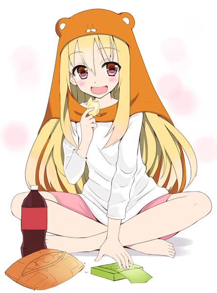 うまるちゃん描いてみました。ハム耳のフード欲しい。。。 