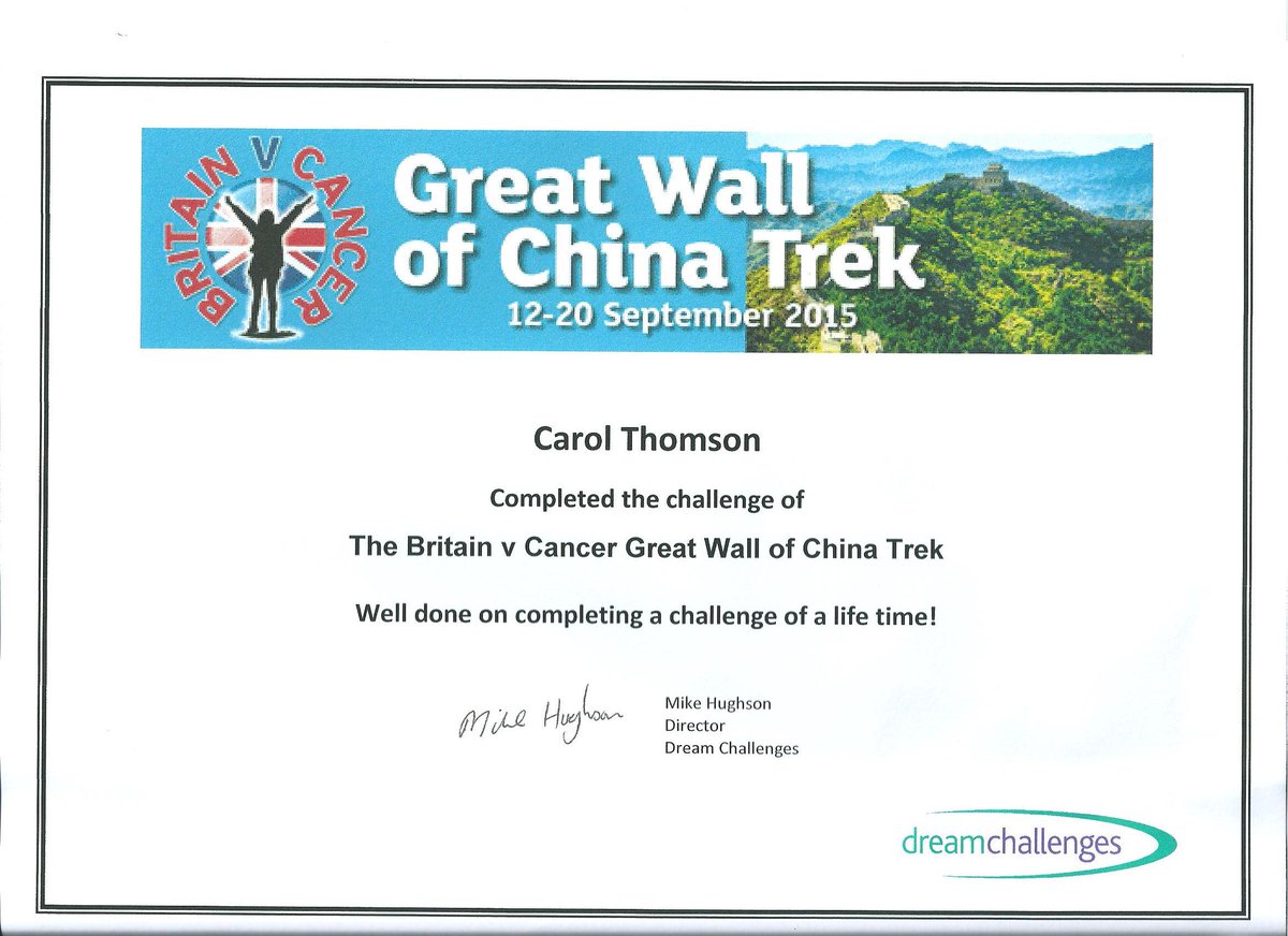 walkwall4dothse's tweet photo. Amazing Gruelling Trek! Fabulous experience still time to donate at Justgiving link on FB Carol Goes to China. Thanks http://t.co/QfHVePBgWA