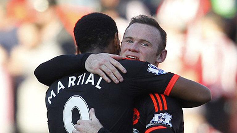 MUnitedEs's tweet photo. Goles esta temporada:

4: Rooney, Martial. 
3: Memphis. 
2: Herrera, Mata. 
1: Blind Pereira Januzaj Fellaini. http://t.co/2VCrnYG4qA