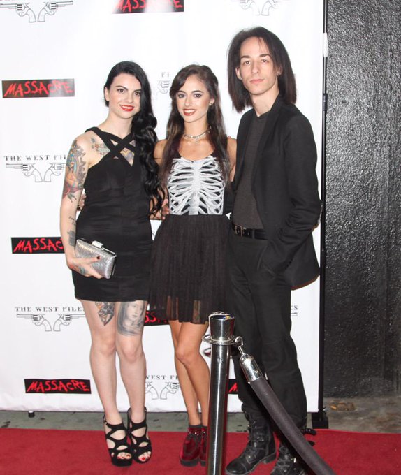 With the lovely @AlondraExcene @IgnisTwote at the @MassacreMovie premiere at @BusbysEast #westmasspremiere<a class="tags" target="_blank" title="On Twitter" href="/?out=eyJ0eXAiOiJKV1QiLCJhbGciOiJIUzUxMiJ9.eyJpYXQiOjE3MjMyOTU4OTEsImlzcyI6InR3cG9ybnN0YXJzLmNvbSIsIm5iZiI6MTcyMzI5NTg5MSwiZXhwIjoxNzU0ODMxODkxLCJyZWRpcmVjdF91cmwiOiJodHRwczovL3R3aXR0ZXIuY29tL0Fsb25kcmFFeGNlbmUifQ.Kto8fGUtM7myPI6vVFMo7OYXjwt1MF5A_ajF6f1kwxlm_BcXj1d8VG8j7O2dMRLbQA88ZuJHCI8qrV6Atzurxg">@AlondraExcene</a><a class="tags" target="_blank" title="On Twitter" href="/?out=eyJ0eXAiOiJKV1QiLCJhbGciOiJIUzUxMiJ9.eyJpYXQiOjE3MjMyOTU4OTEsImlzcyI6InR3cG9ybnN0YXJzLmNvbSIsIm5iZiI6MTcyMzI5NTg5MSwiZXhwIjoxNzU0ODMxODkxLCJyZWRpcmVjdF91cmwiOiJodHRwczovL3R3aXR0ZXIuY29tL0lnbmlzVHdvdGUifQ.Xh0hCHqigl1zCQaJ6P9Qz2sR3nHKNwhA3Vv-wc4FIytjzxHeMqeOXS5Yx3EylqxqhclSYGo8mHebhQcXPNI9Ig">@IgnisTwote</a><a href="/tag/film"class="tags"><span>#film</span></a><a href="/tag/westmasspremiere"class="tags"><span>#westmasspremiere</span></a>