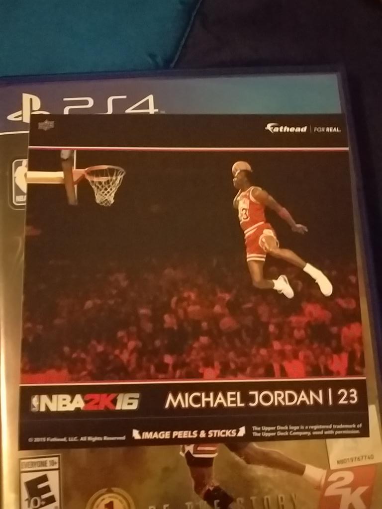 SaeedSiddiqi1's tweet photo. But gotta say pretty disappointed with the "fathead" it's smaller than @NBA2K ! #itsasticker #smh http://t.co/pzewvq79py