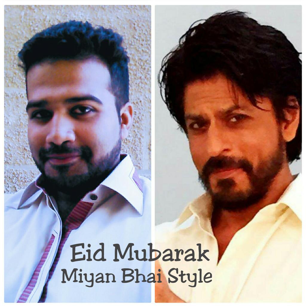WaqarA_Rajput's tweet photo. Eid Mubarak Everyone. :) Allah Bless you all. Have a great one,Full of happiness. #RaeesStyle #EidMubarak #EidAlAdha http://t.co/Gghvabhnip