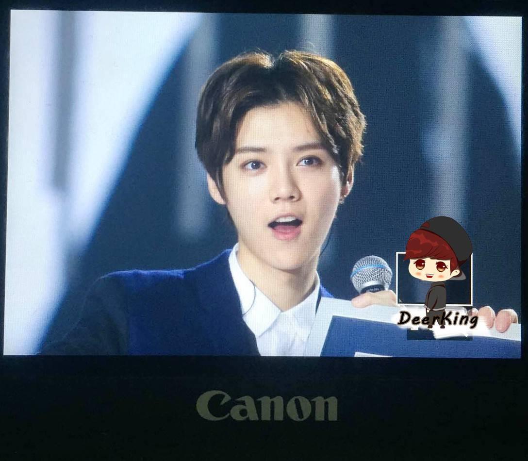 LUHANUNIONINA's tweet photo. [Prev] 180925 Luhan at #LuhanFirstMiniCon 
Cr. Deerking http://t.co/ClOLTGxNQY