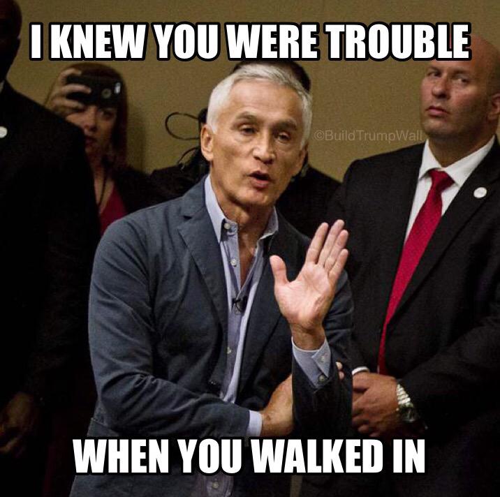 BuildTrumpWall's tweet photo. So shame on you @jorgeramosnews #TrumpXTSwift #BuildTheWall #buildtrumpwall #Trump @taylorswift13 http://t.co/4MIOkF0ogD