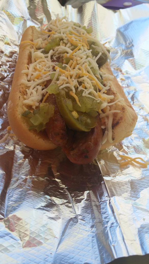 box_chef's tweet photo. @fluffyguy I heard you like food trucks run by girls! Come try our famous Elk Jalapeño Brats. http://t.co/GT6Gur8OCr