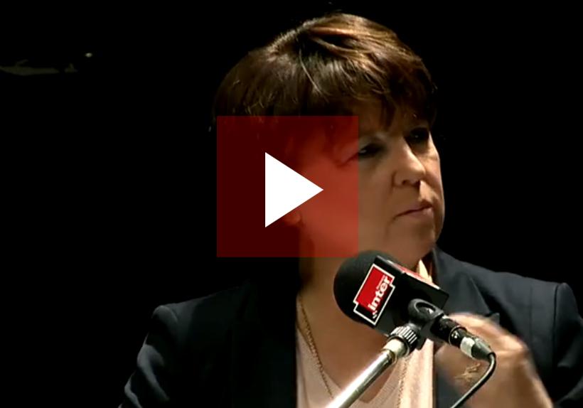 franceinter's tweet photo. VIDĂO | @MartineAubry : "Il faut que je me prĂ©sente dans les 13 RĂ©gions ?" http://t.co/uP1NqHiZft #Lille #leseptneuf http://t.co/GK7IrGcLRx