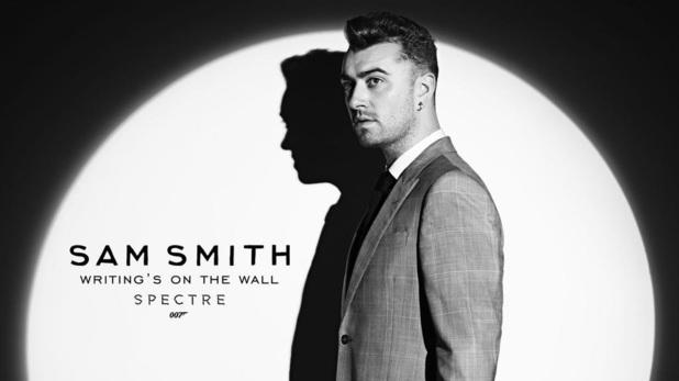 Those high notes. 😍  Listen to @samsmithworld's haunting Bond theme Writing's on the Wall go.dspy.me/fH25