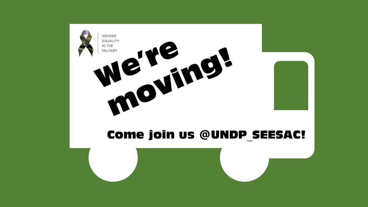 genderssr's tweet photo. We're moving! Come join us @UNDP_SEESAC to follow all our news on #gender #equality in the #military. http://t.co/JcoKyH3fQl