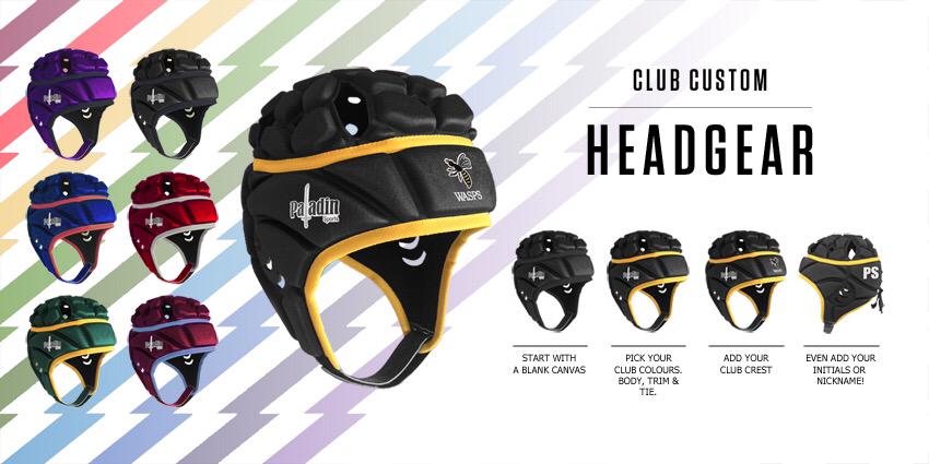 Club Custom Headgear - #RWC2015 offer- For every 10 headgear bought receive a FREE 4Season Coach Jacket #rugby