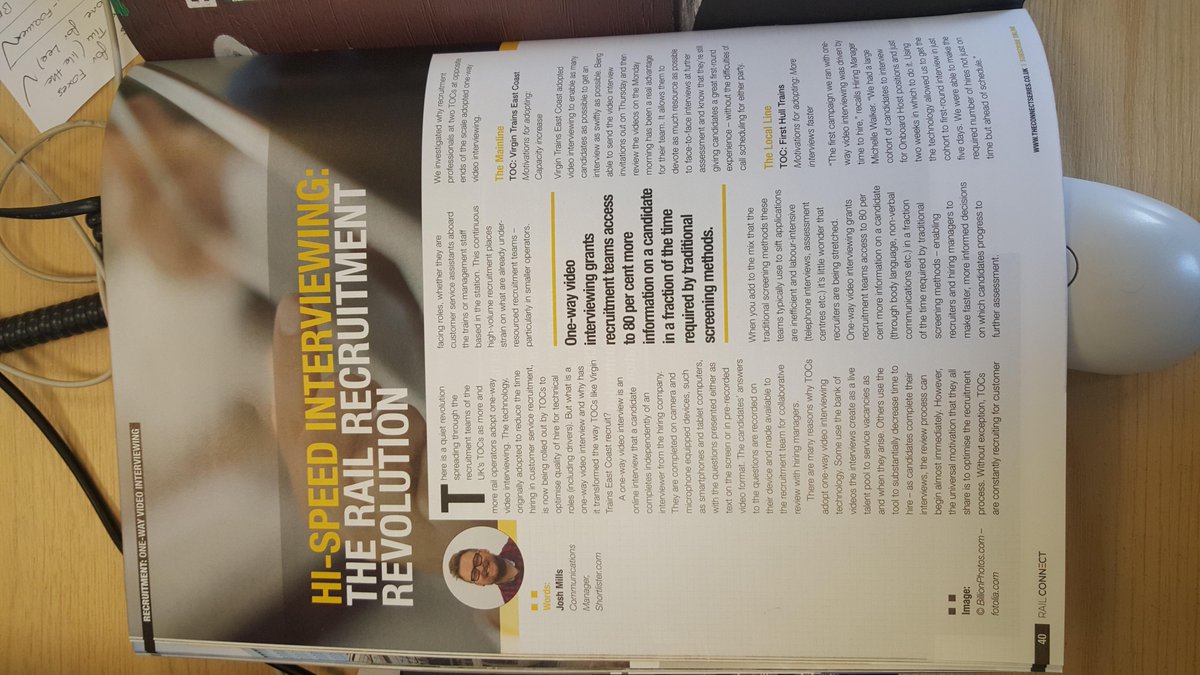 BarkerRoss's tweet image. A great article in the @RailConnect, definitely worth a read!