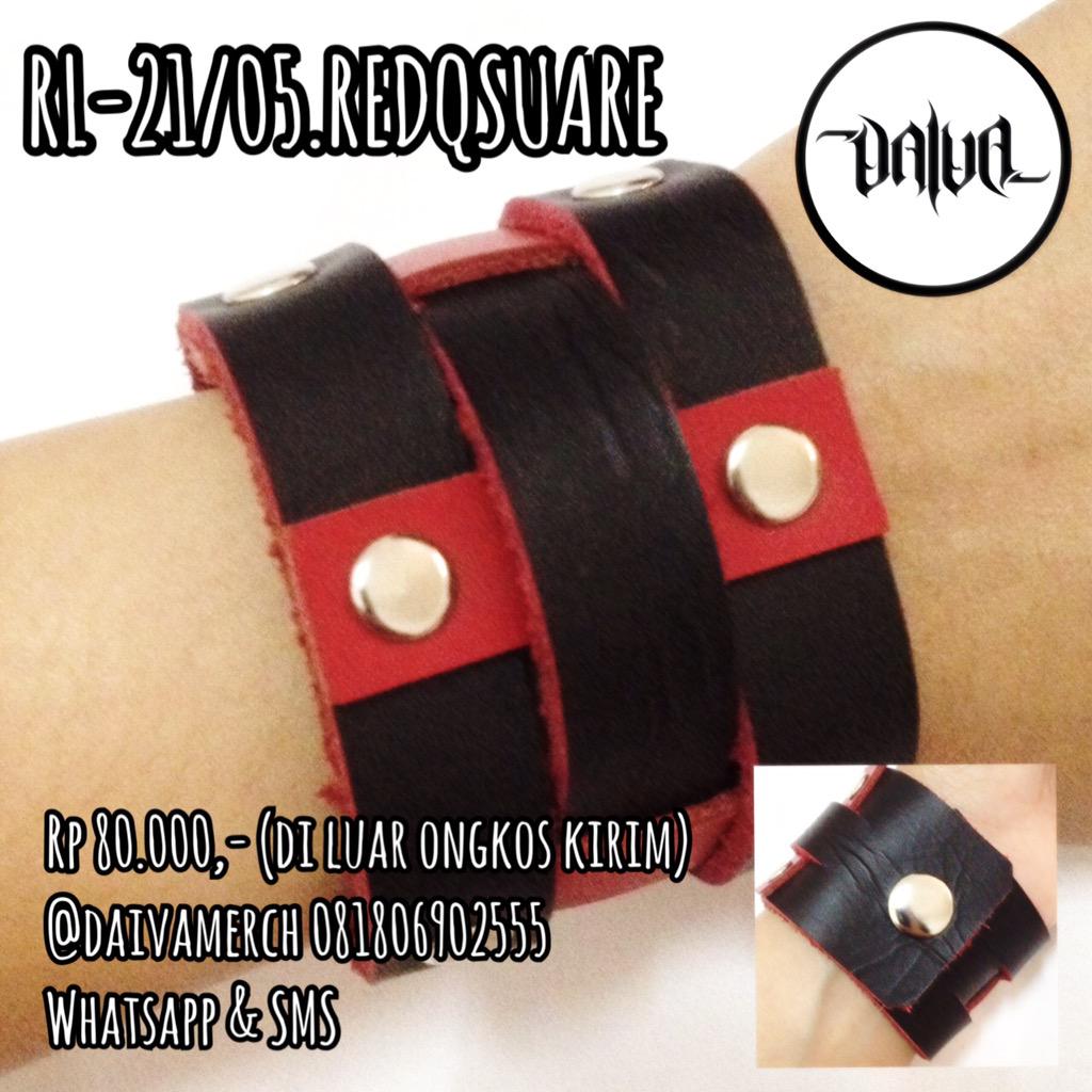 RL-21/05. Redsquare
#gelangkulit #gelangkulitasli #leatherhandwear