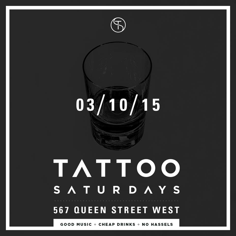 ElevateUrNight's tweet photo. Join us this Oct 3rd at @TattooToronto! Free on guestlist before 1130 

| Guestlist-> http://t.co/NkzaKZKFos | http://t.co/QLCqrj0yFY