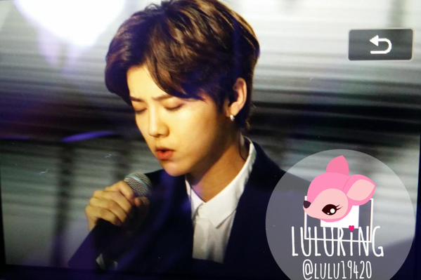 LUdarlingTH's tweet photo. [PREVIEW] 150925 #LUHAN - Reloaded 1st mini concert #LuhanFirstMinicon (cr. LULURING) http://t.co/8Bl4nJZytM