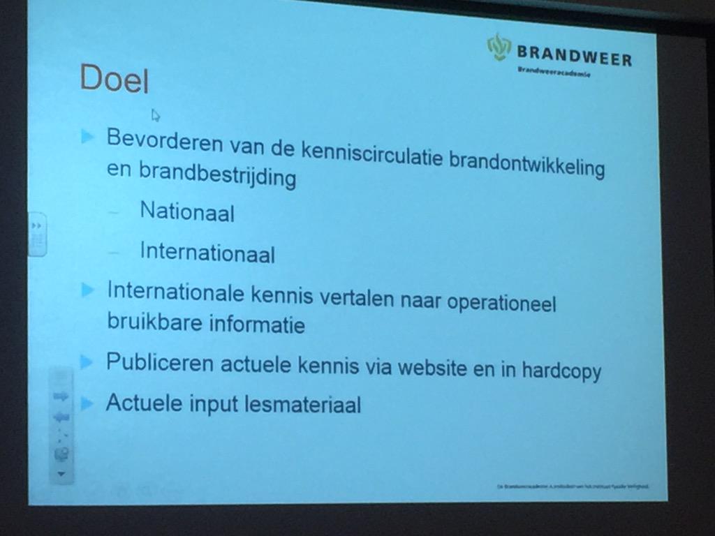 De doelen van de CFBT studygroep zijn duidelijk <a href="/Brandweer_NL/">Brandweer Nederland</a> @Brwacademie