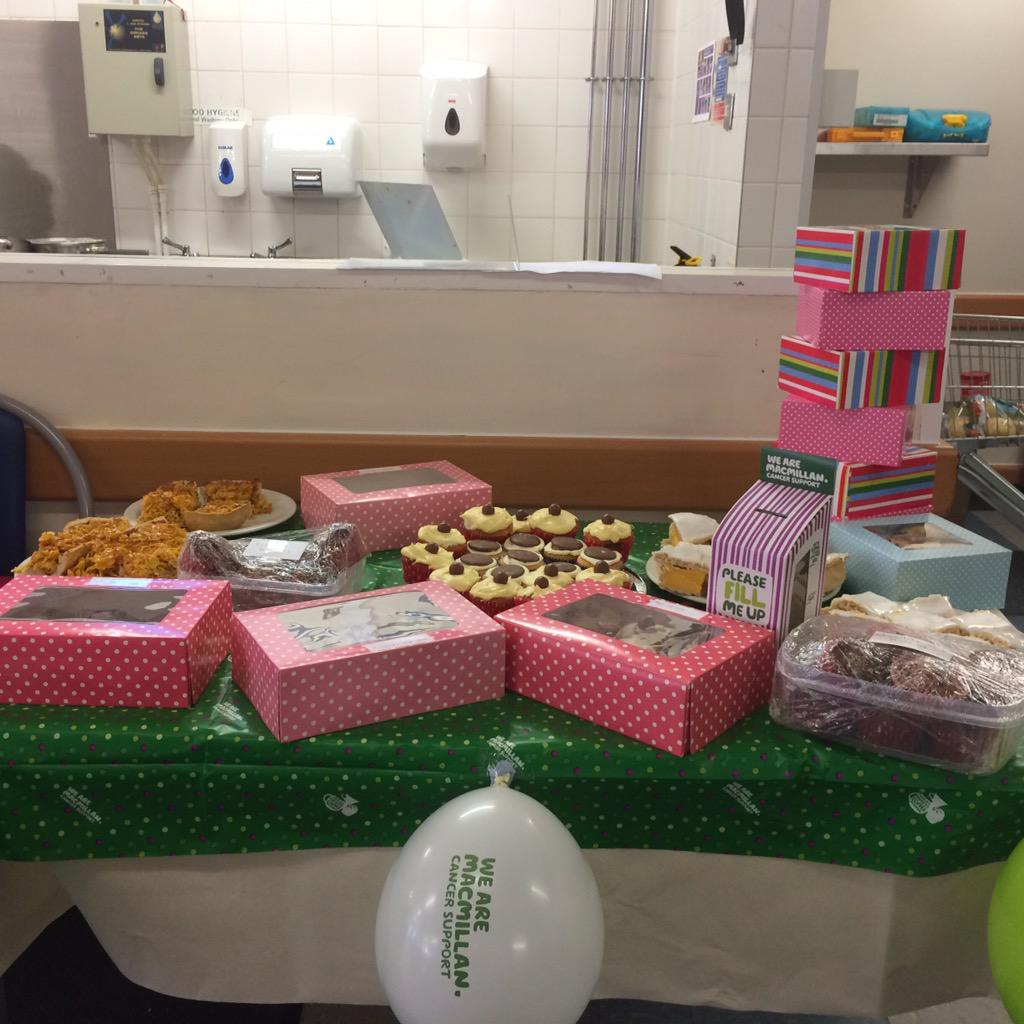 gemz1304's tweet photo. Macmillan bake sale! @Ebbw2444 http://t.co/muOjUoRlOa