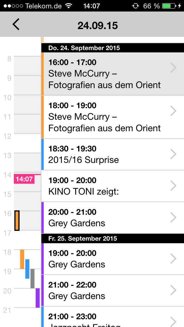 Schon gesehen? Die #ToniApp bringt die <a href="/zhdk/">ZHdK</a> Agenda in einem übersichtlichen Tagesformat
toniapp.zhdk.ch/agenda
