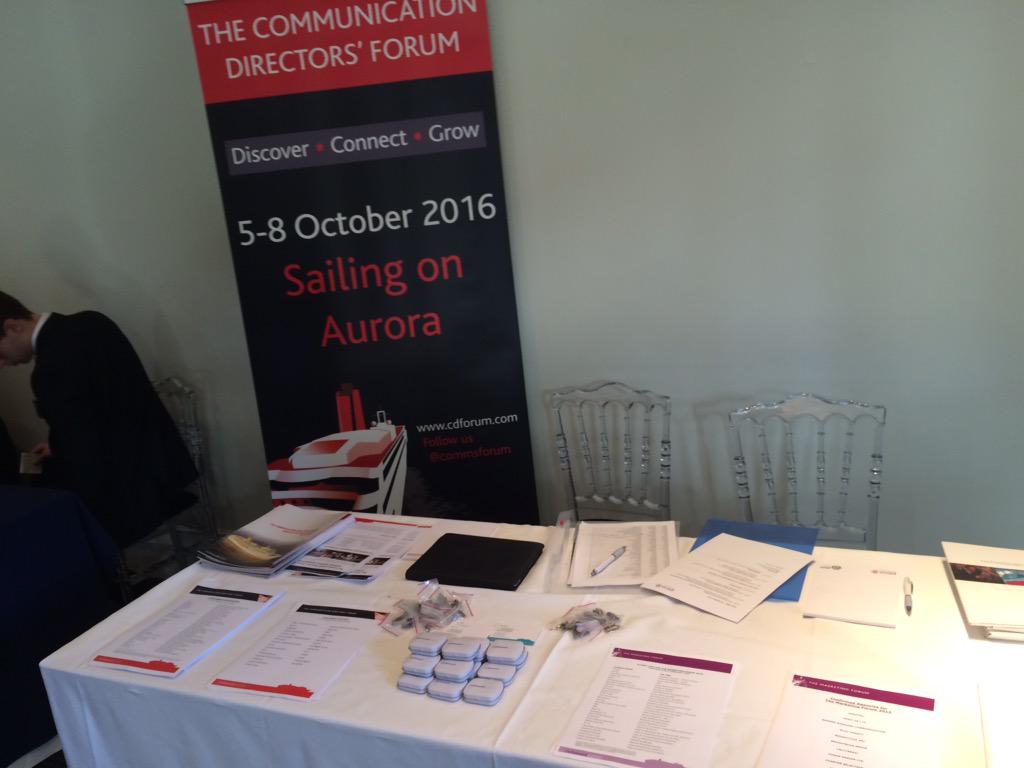 CommsForum's tweet image. Prepared and ready to go for this year's @PRCA_UK conference #PRCA2015