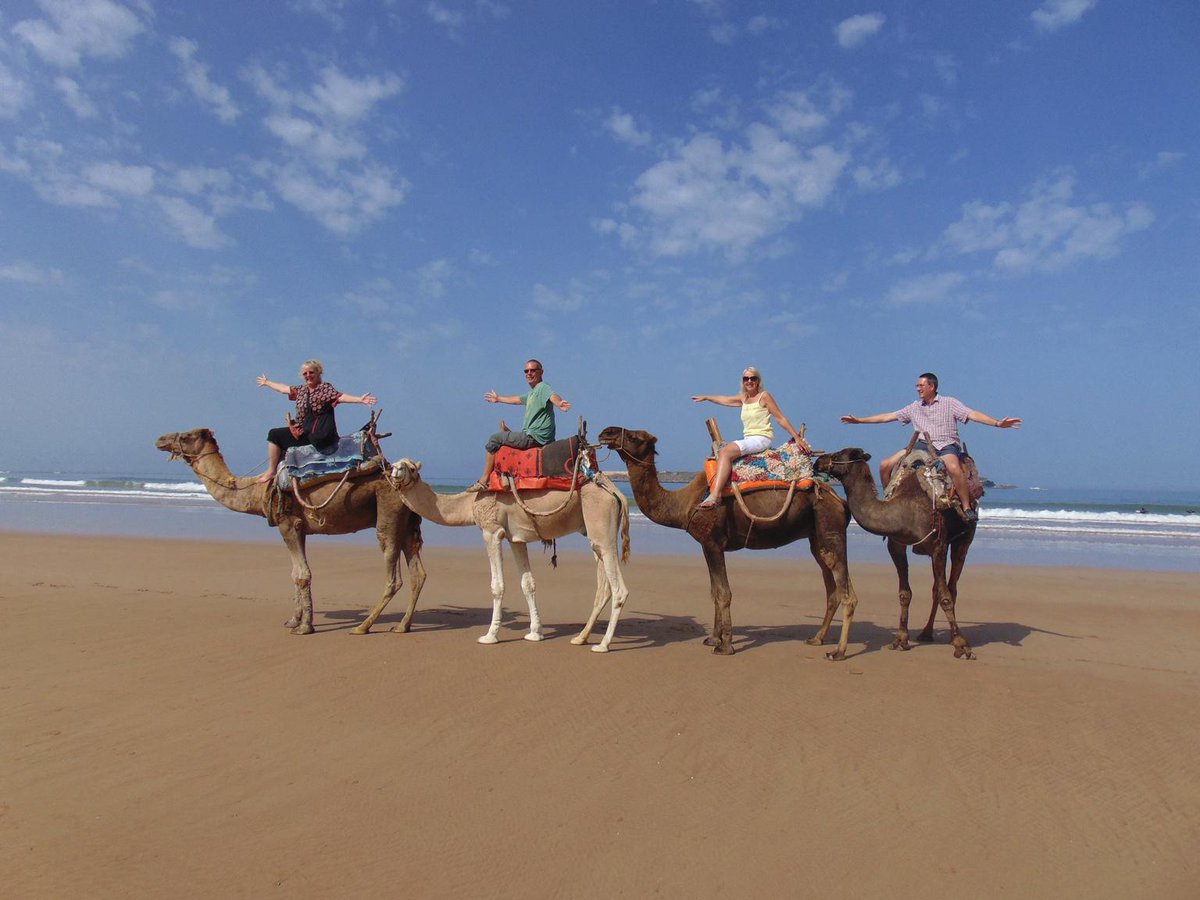 Enjoying a camel ride. Day trip from our riad. #riadchameleon