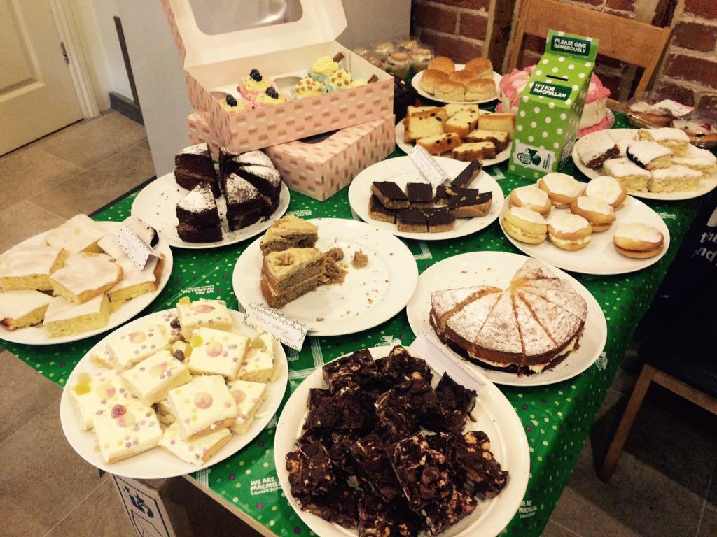s3venproperty's tweet photo. The spread for our @macmillancancer #macmillancoffeemorning is shaping up nicely! #yumyum ๐ฐโ๏ธ๐ #sevengroup http://t.co/NOScBXts6S