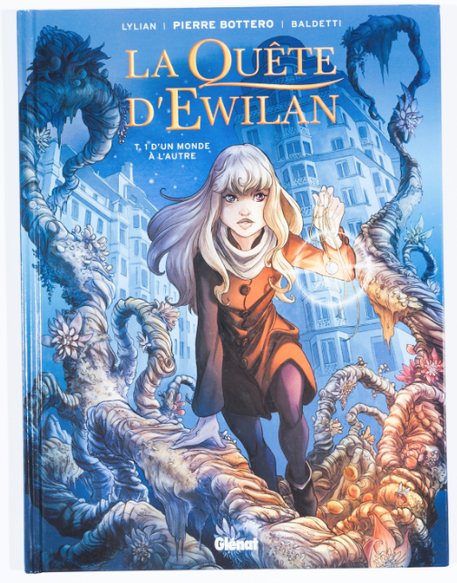 JDMOfficiel's tweet photo. #VendrediLecture Yann et Elisa ont fait une critique 4 étoiles de La quête d'Ewilan @GlenatBD #GPL2015 http://t.co/uQneXGar4R
