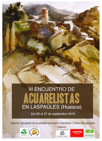 Hoy comienza el encuentro de acuarelistas en el #valledebenasque