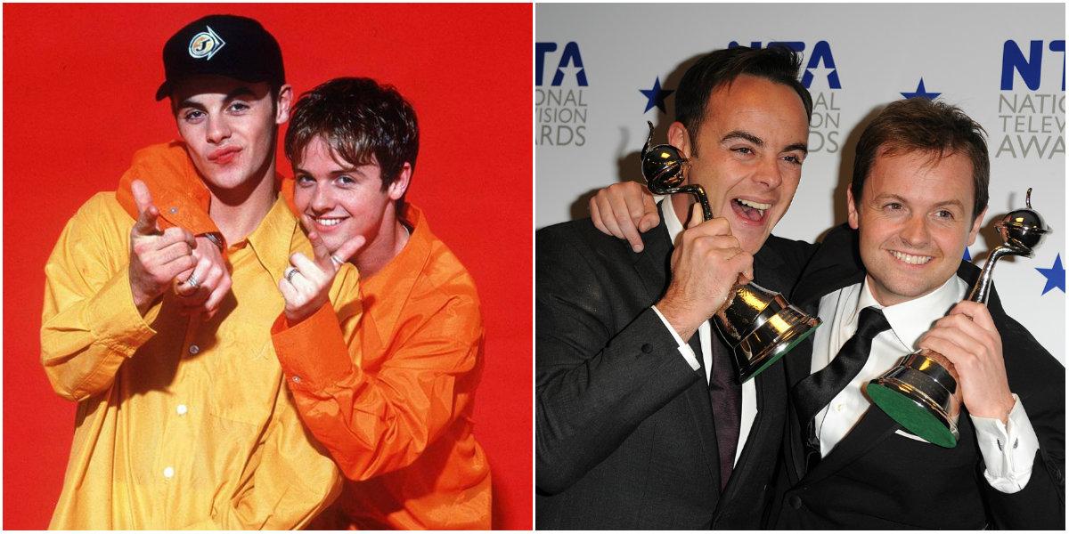 Happy Birthday Declan Donnelly! Here are our two favourite photos of A lot has changed since then! 