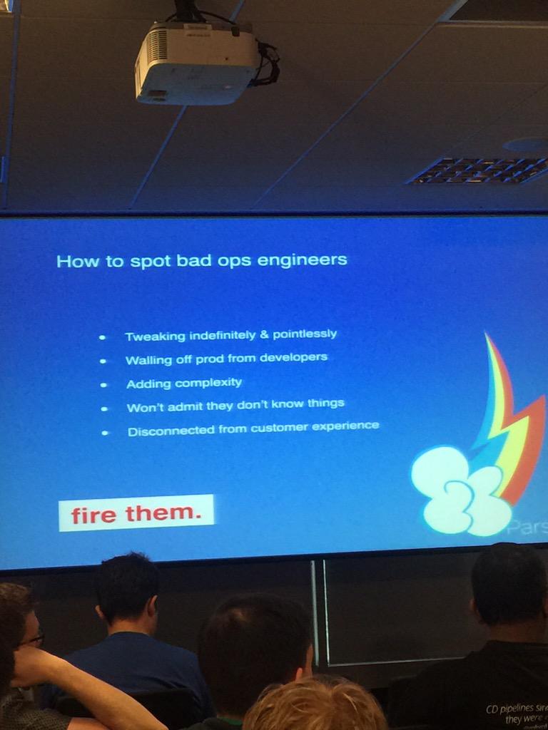 LukeLinux's tweet image. &quot;The anti-Christ of Ops&quot; @mipsytipsy #operability #OIO15 #CutThroat