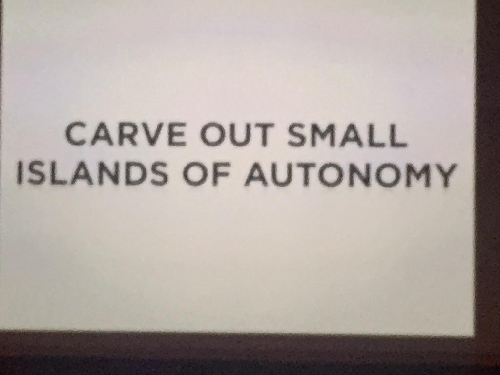 christianbason's tweet photo. Great closing advice advice for any organisation; might even be large ones? @DanielPink #impl15tl http://t.co/3yS9GwlvuV
