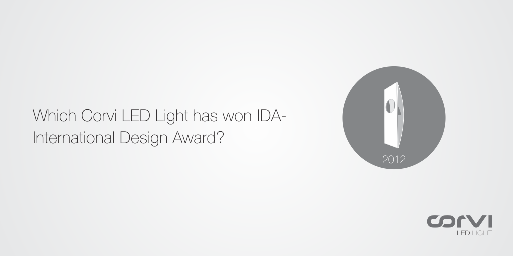 CorviLedLight's tweet photo. 1) Which Corvi LED Light has won the IDA Award in 2012? #RT & reply using #CorviLEDBuzz http://t.co/10bQCCBqzr http://t.co/XcOGdCDEh3