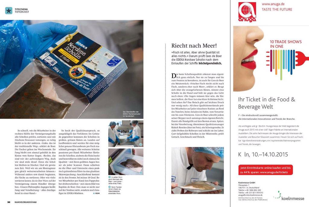 Schol promotie Osprey Fish Duitsland/Edeka deel 2. #eatmorefish