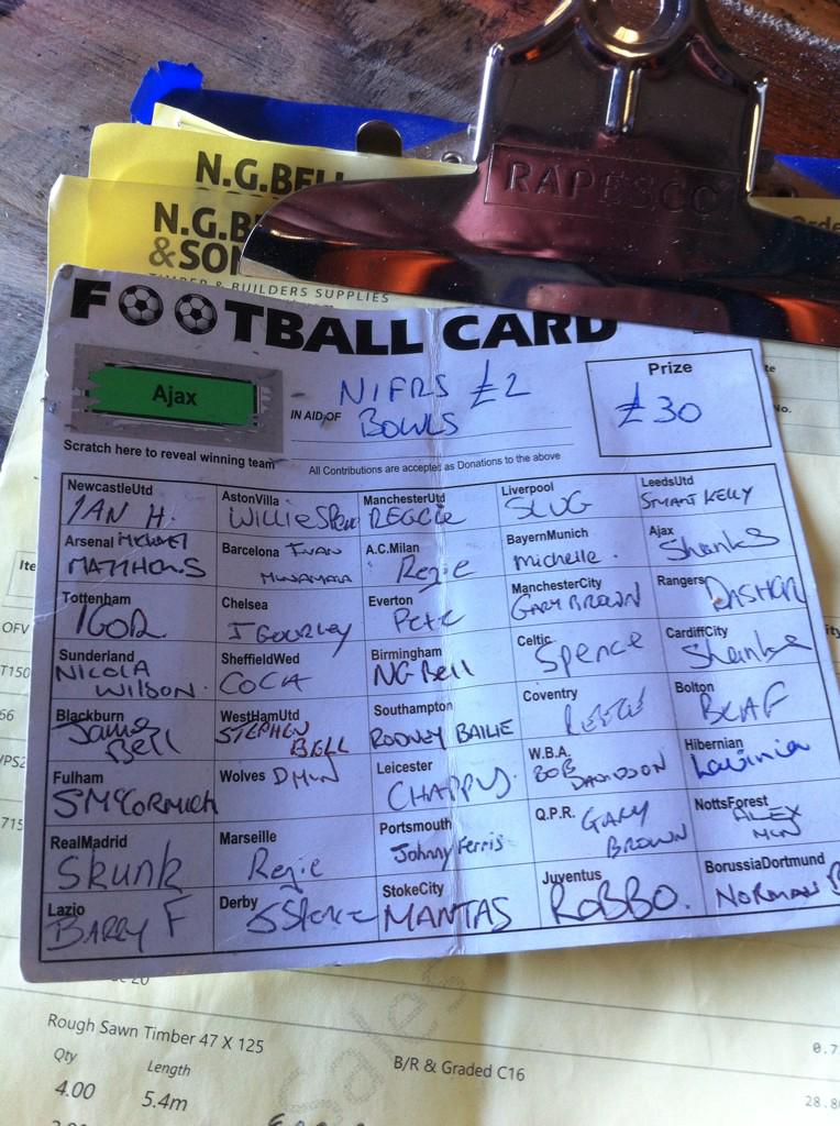 Butchmac1982's tweet photo. How you getting on mate @dougiedee333 http://t.co/vUIWYY7HKf