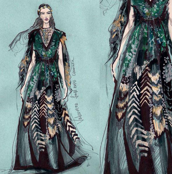MaisonValentino's tweet photo. Experience the perfection in details: #Valentino Mirabilia Romae Haute Couture Collection http://t.co/hneU8Dpkr8 http://t.co/qV15ZuN7bq
