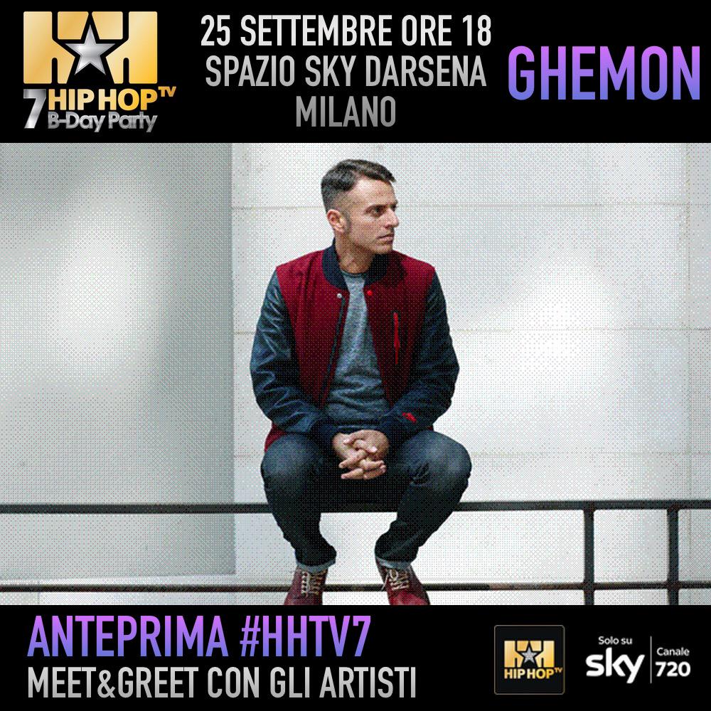 Anteprima #HHTV7 a #spazioSky oggi Meet&amp;Greet h.18.00 tante #sorprese vi aspettiamo!!! <a href="/Ghemon/">Ghemon</a>