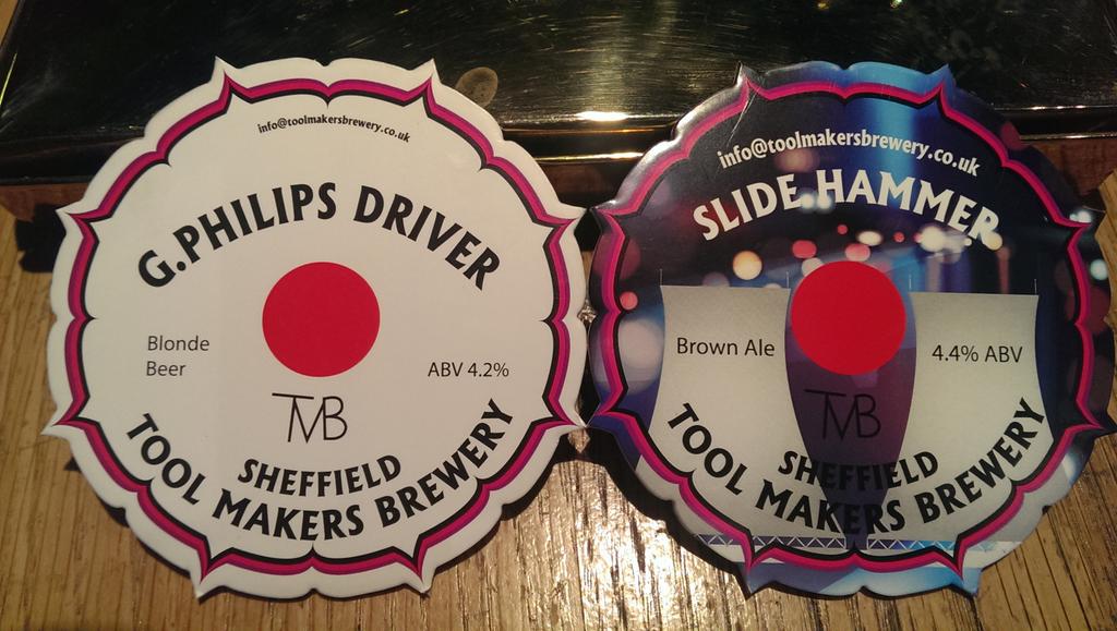 Freshly delivered from new #Sheffield brewers <a href="/ToolMBrewery/">Toolmakers Brewery </a> - Slide Hammer should be #OTB  tomorrow! #realAle