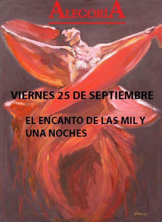 salaalegoria's tweet photo. Esta noche contaremos con la fiesta de las Mil y una noches, contaremos con sorpresas, actuaciones, tapas árabes... http://t.co/Un9RIlH0qM