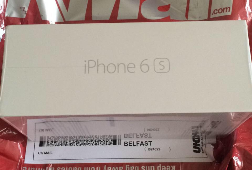 kevbateson's tweet image. It has arrived. @O2 #iphone6sono2