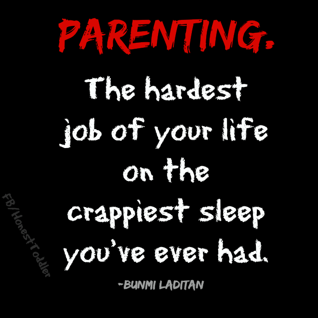 HonestToddler's tweet photo. Got up so early that mommy cried real tears of joy. She was so happy to see me &amp; proud that I beat my previous record http://t.co/1xNf9x9aOG