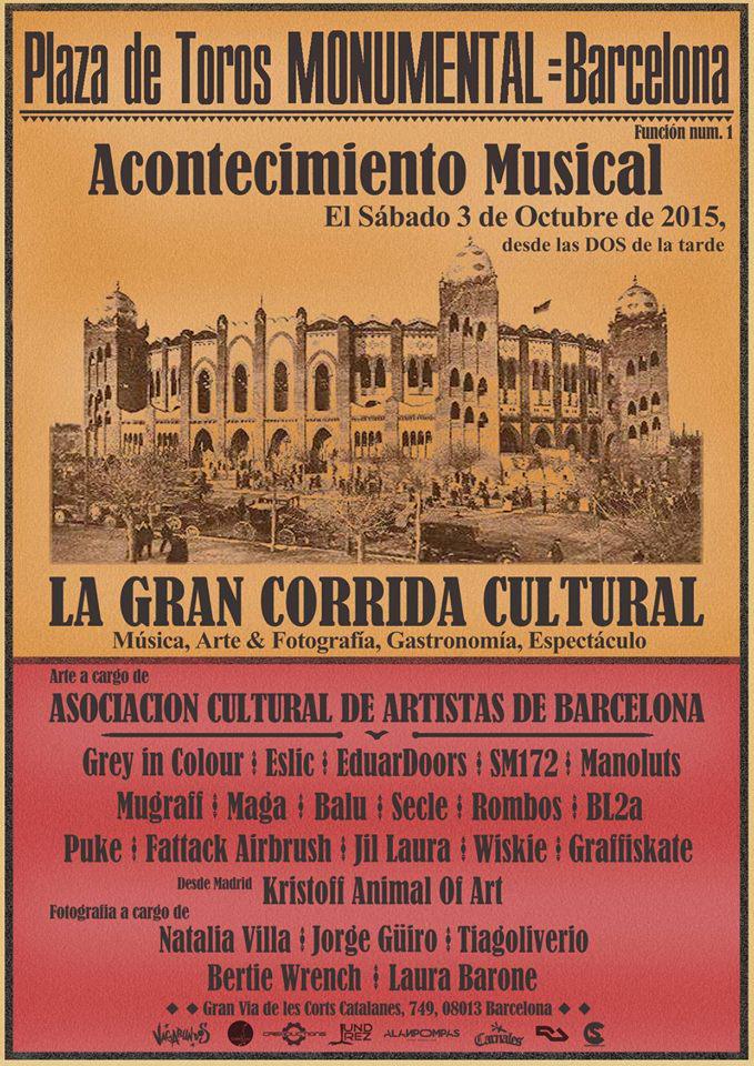 grey_in_colour's tweet photo. Gran fiesta cultural en la monumental! 
http://t.co/1se0LIC4tq http://t.co/pG4aw397rg