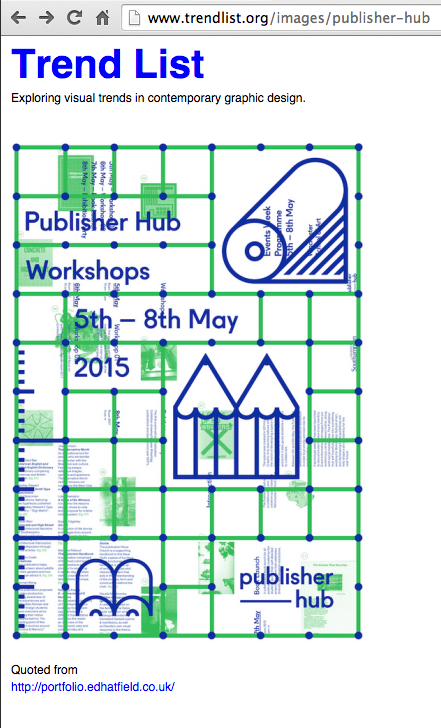 <a href="/PublisherHubWSA/">Publisher Hub</a> are now on <a href="/TrendList/">Trend List</a>!
#Risograph #Workshops #Trendlist <a href="/ba_ga_wsa/">BA Graphic Arts WSA</a> trendlist.org/images/publish…