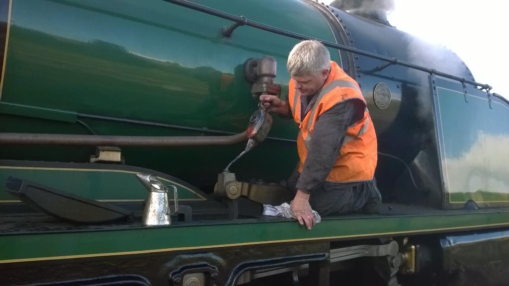 AntCoulls's tweet photo. Preparing for the road #steamtrials @NRMShildon http://t.co/FE43shFG7G