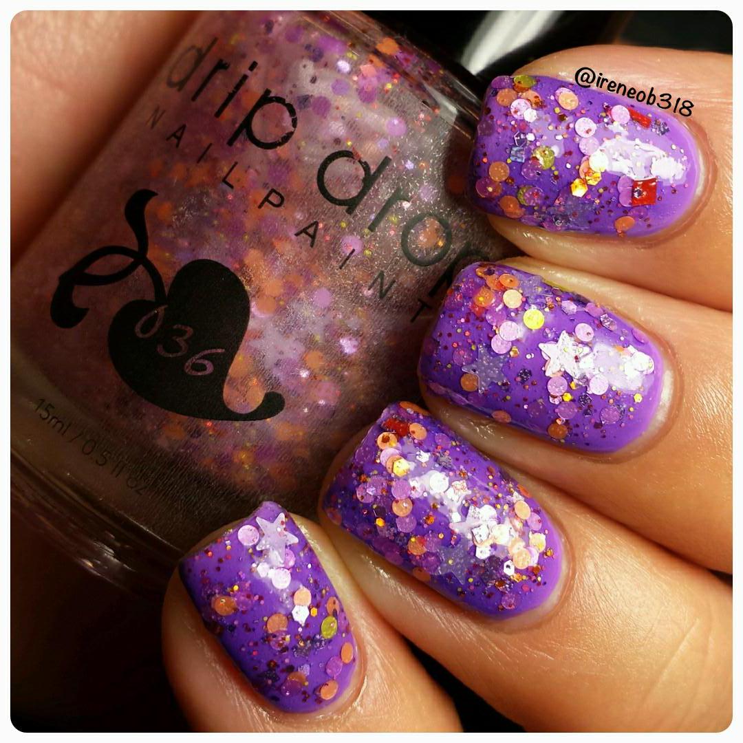 ireneob318's tweet photo. gorgeous glitterbomb from @dripdrop_manis Fall grab bag! This is prototype no. 36 and it's only one coat. http://t.co/nV3l6reB89