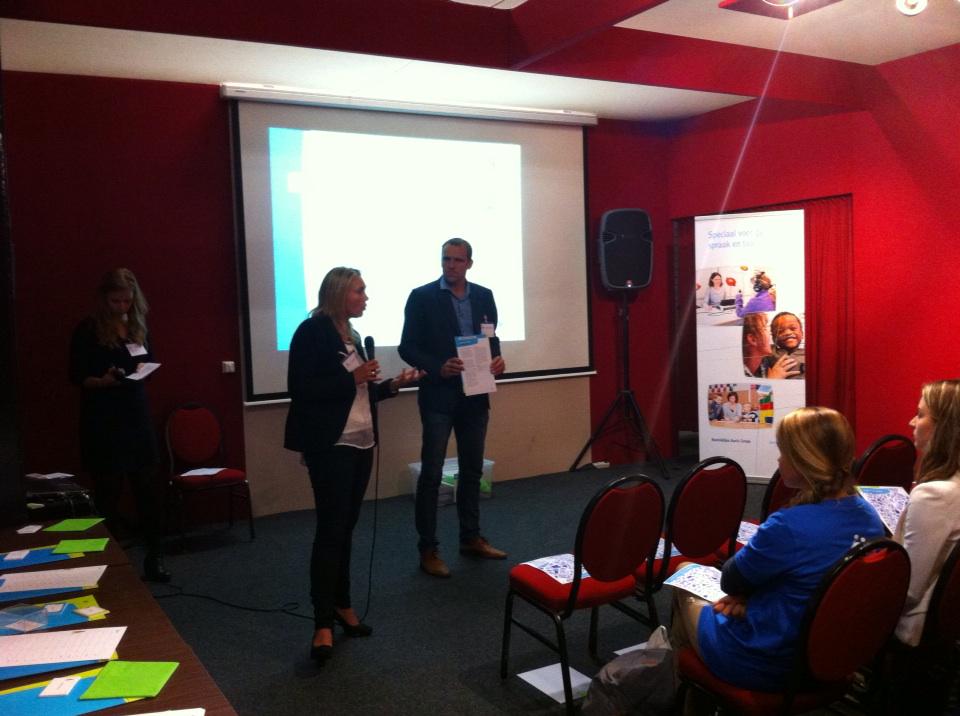 Drongofest's tweet photo. Workshop "ervaar een taalstoornis" in volle gang @aurisgroep @kentalis @NVLF #drongo15 http://t.co/wDjuFaOykt