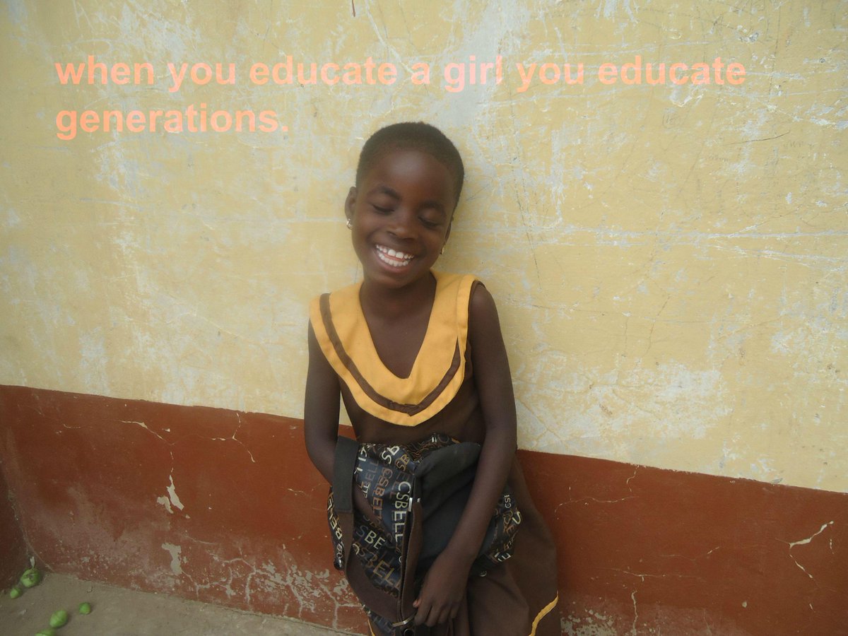 bravewiseman's tweet photo. When you educate a girl..#RT @educate_girls @UNICEFEducation ..you educate generations. #withMalala #LetGirlsLearn http://t.co/QbKn8P1Lpw