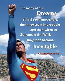 Happy birthday Christopher Reeve! Best Superman IMHO. 