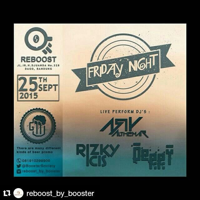 prince_willco's tweet photo. weekend... (@ REBOOST by BOOSTER SOCIETY in Bandung) https://t.co/ngmQxdU3Ok http://t.co/MDE2fXvQTb