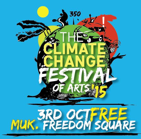 ClimateFest's tweet photo. We are launching this 3rd October at Muk, Freedom Square. http://t.co/YKd4WkCOgH