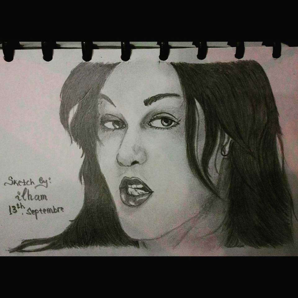 ILHAMC4's tweet photo. sketch Shasa Grey hehehe..
#art #artwork #pencil #drawing #pencildrawing #sketch #sketching #sketchbook #ilhamsketch http://t.co/nr8g1lMFFs