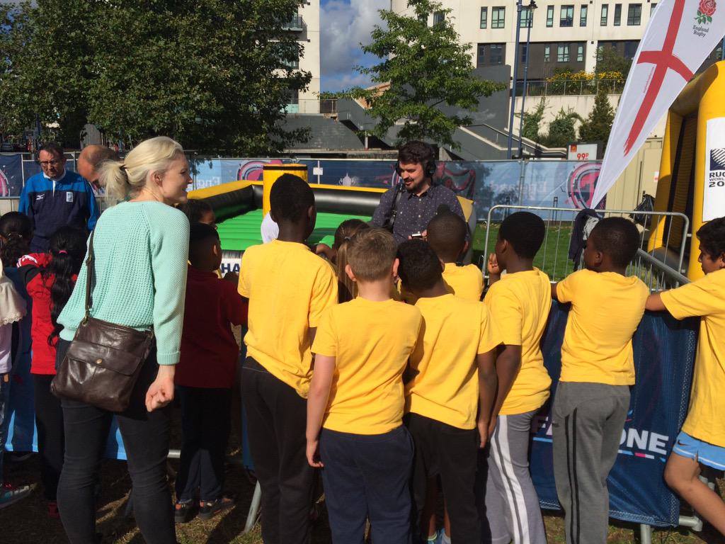 Chris Warburton BBC 5 Live at Eastside Park, Birmingham