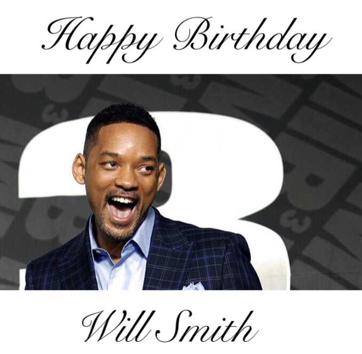 Happy 47th Birthday to Actor Will Smith. 